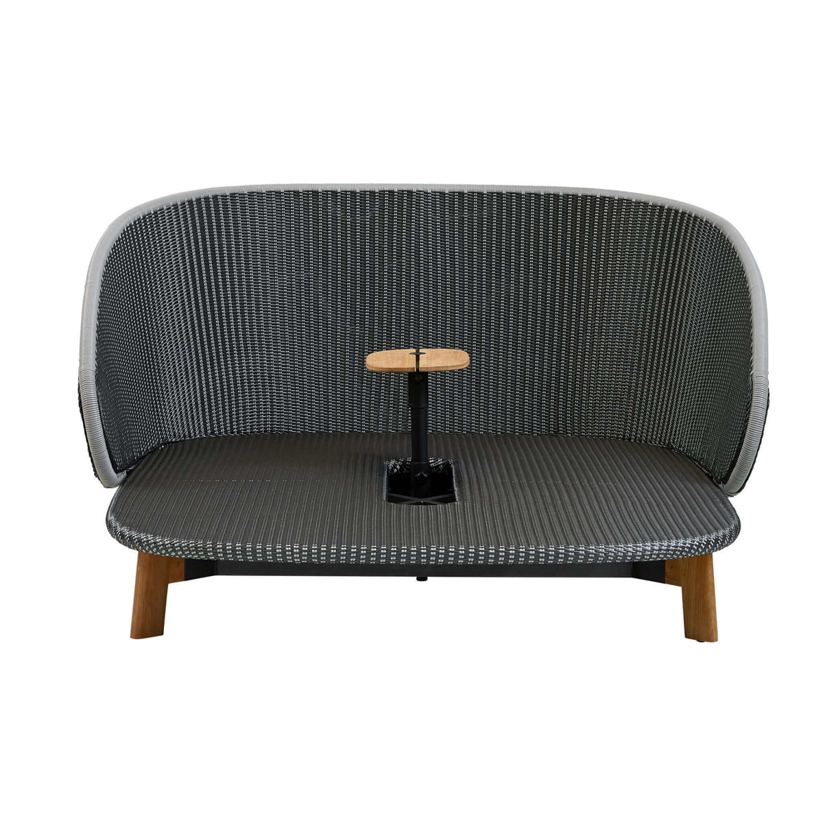 Cane-Line Peacock Daybed W/Teak Legs Incl. Table-