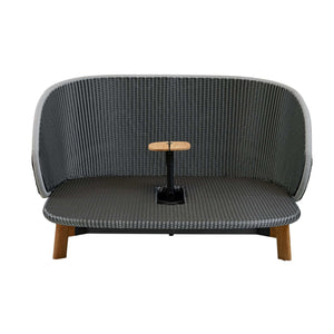 Cane-Line Peacock Daybed W/Teak Legs Incl. Table-