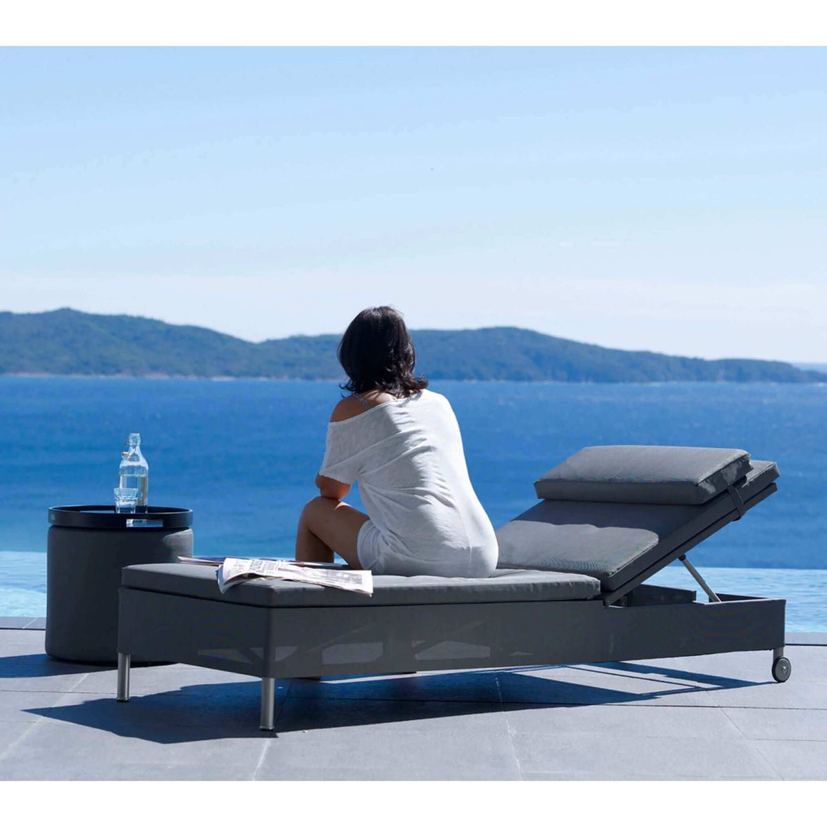 Cane-Line Rest Sunbed Single-