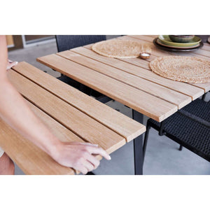 Cane-Line Copenhagen Dining Table W/83 cm Extension-