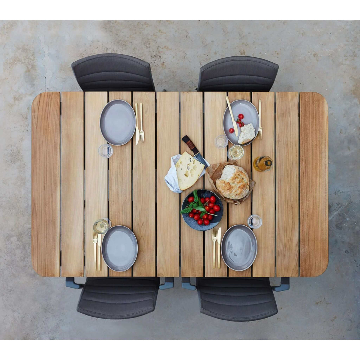 Cane-Line Core Dining Table, 160X90 cm-