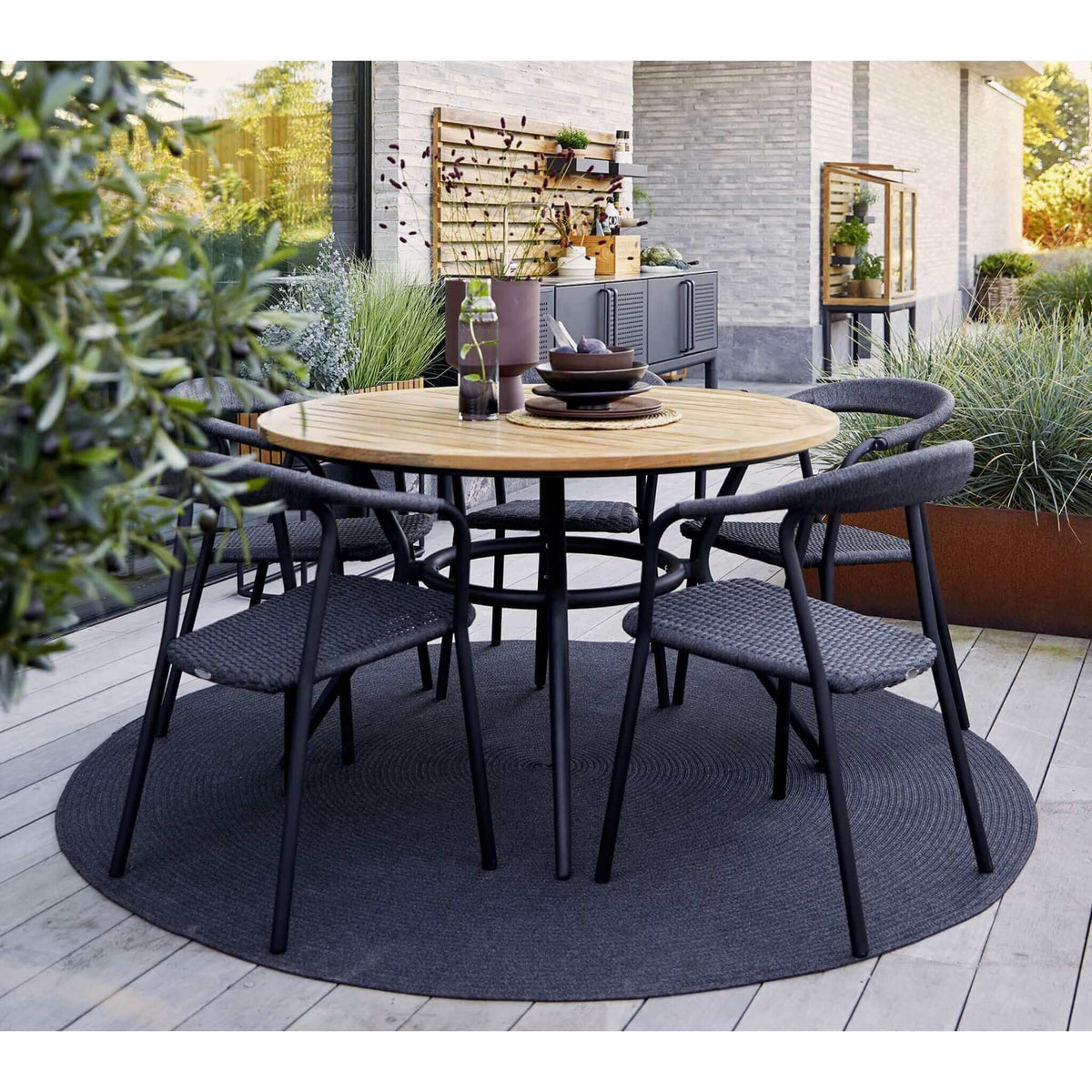 Cane-Line Joy Dining Table Base Round-