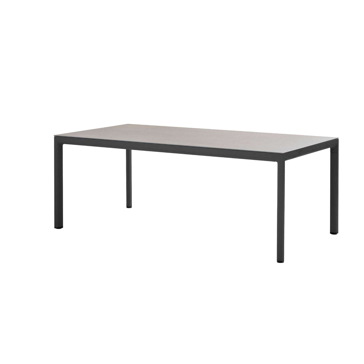 Cane-Line Drop Dining Table Base, 200X100 cm-