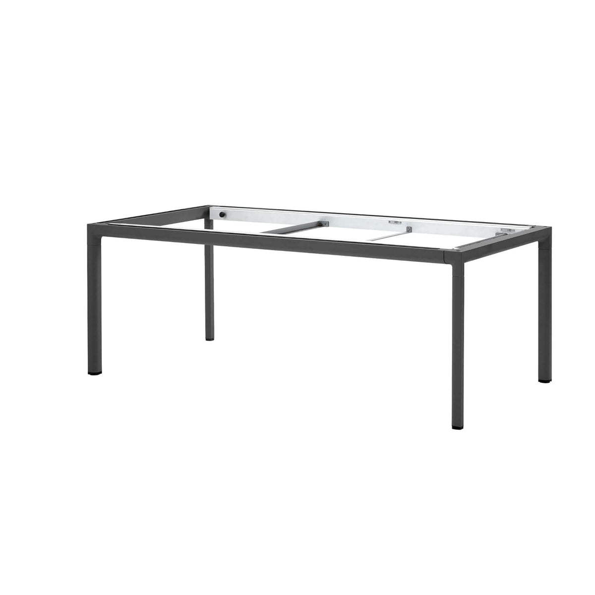 Cane-Line Drop Dining Table Base W/120 cm Extension-