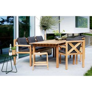 Cane-Line Grace Dining Table, 240X90 cm-