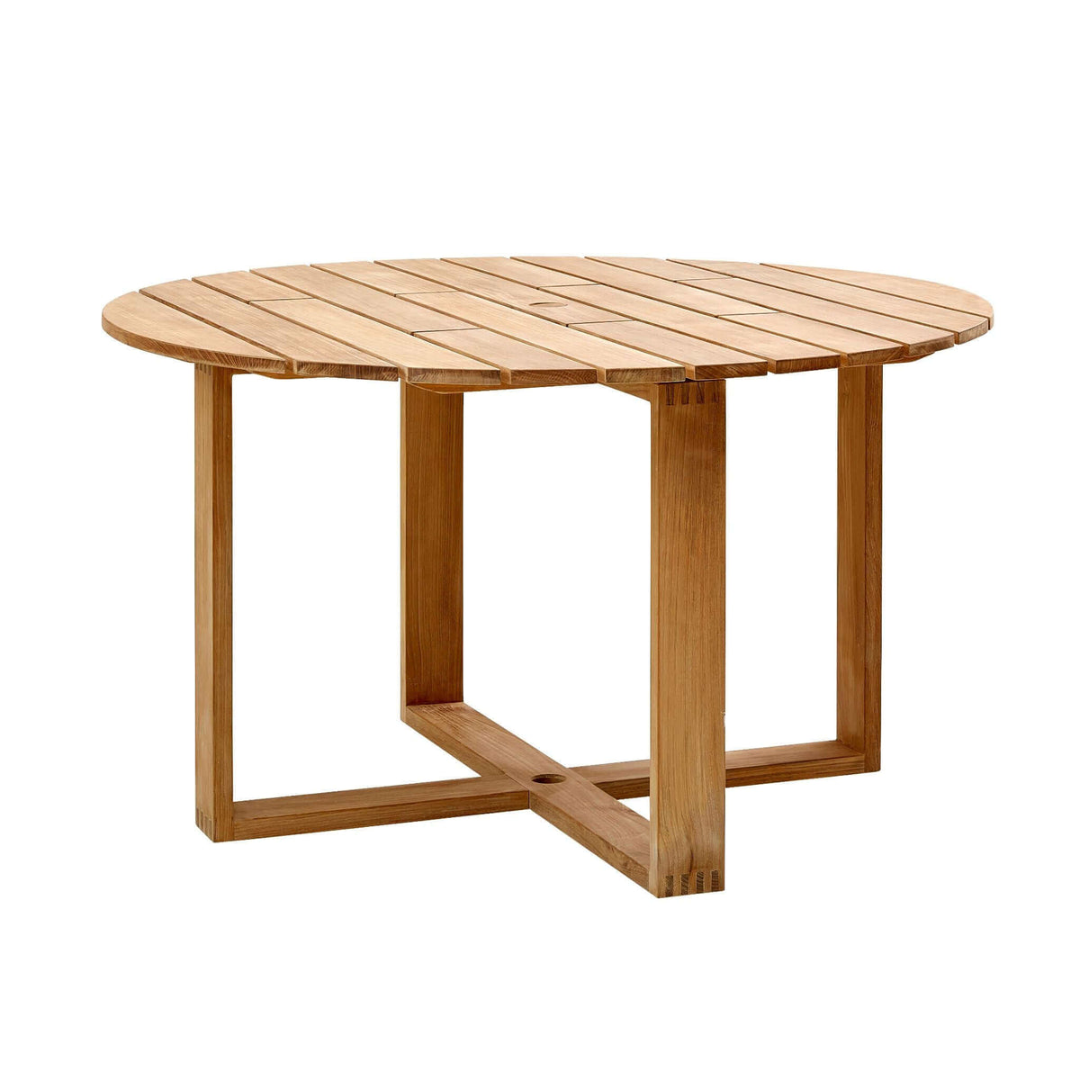 Cane-Line Endless Dining Table, Dia. 130 cm-Default Title