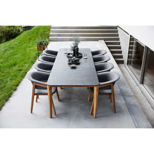 Cane-Line Aspect Dining Table Base, 210X100 cm-