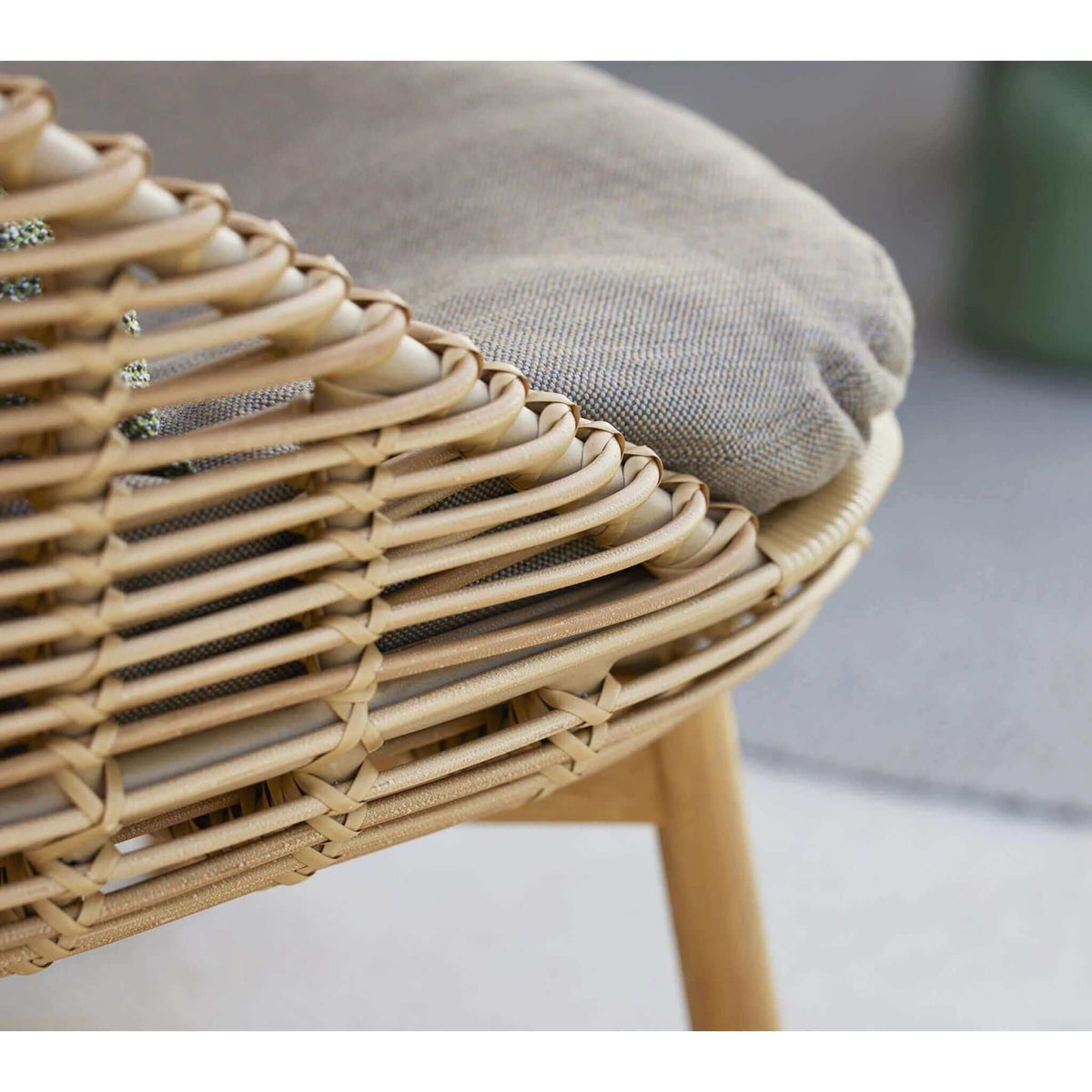 Cane-Line Hive Lounge Chair W/Teak Legs-