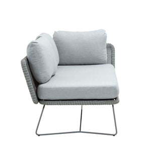 Cane-Line Horizon 2-Seater Sofa Left Module-Black, Cane-line Weave