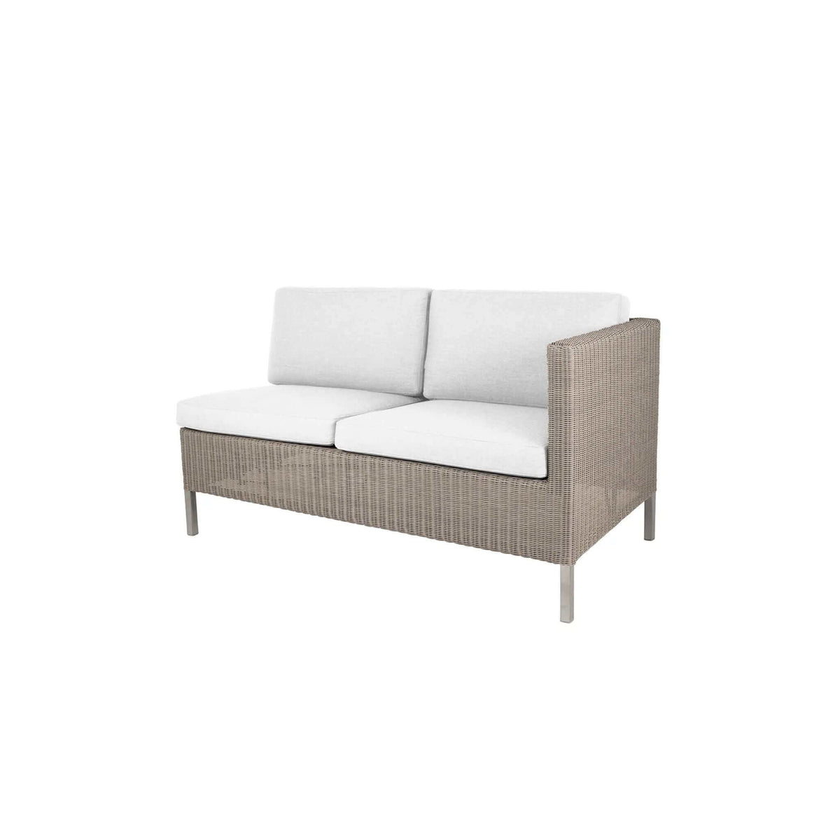 Cane-Line Connect Dining Lounge 2-Seater Sofa Left Module-