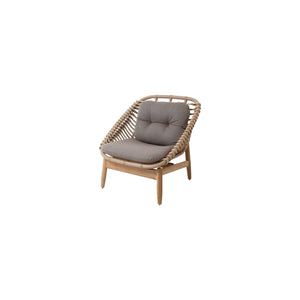 Cane-Line Strington Lounge Chair W/Teak Frame-