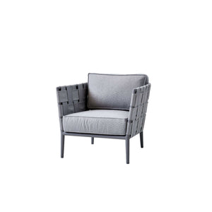 Cane-Line Conic Lounge Chair-Grey, Cane-line AirTouch frame