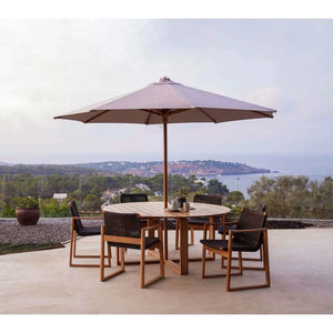 Cane-Line Classic Parasol W/Pulley System, Dia. 2,4 M-