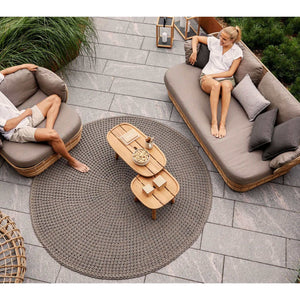 Cane-Line Discover Rug, Dia. 200 Cm-Taupe, Cane-line Soft Rope