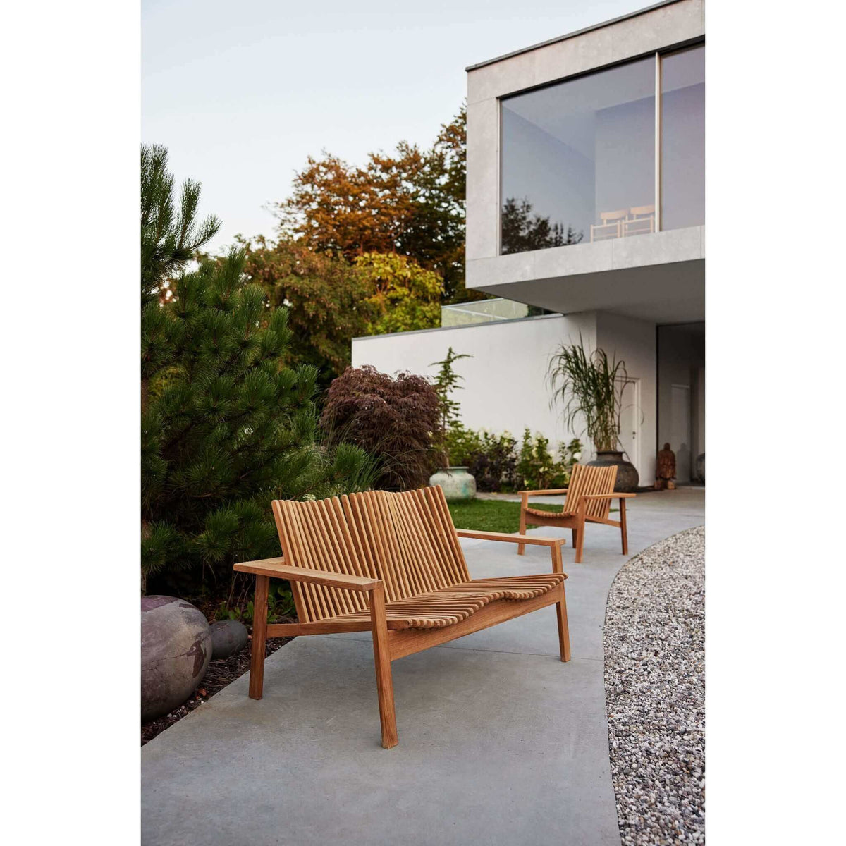 Cane-Line Amaze 2-Seater Sofa, Stackable-