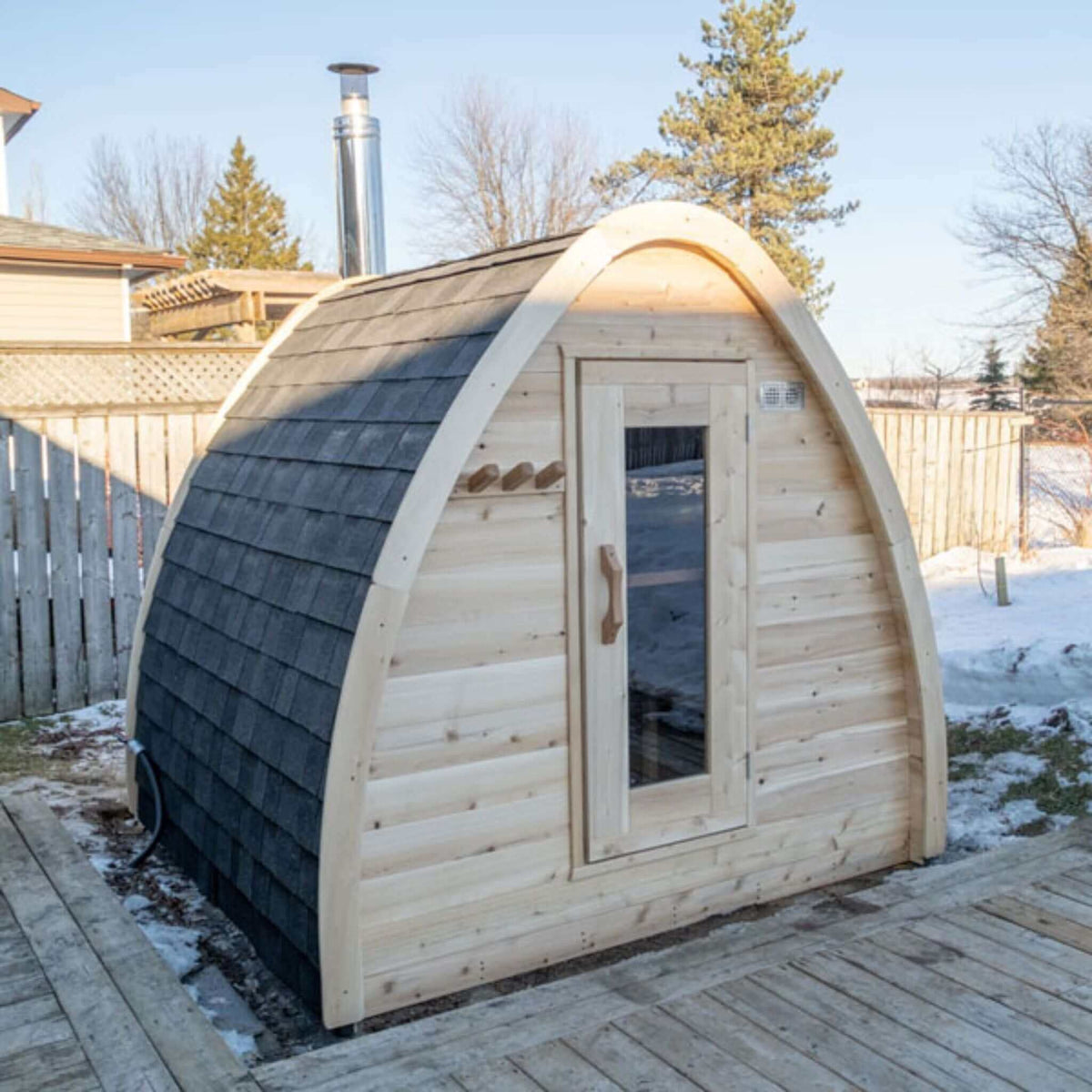 Dundalk LeisureCraft Canadian Timber MiniPOD Sauna-Default Title