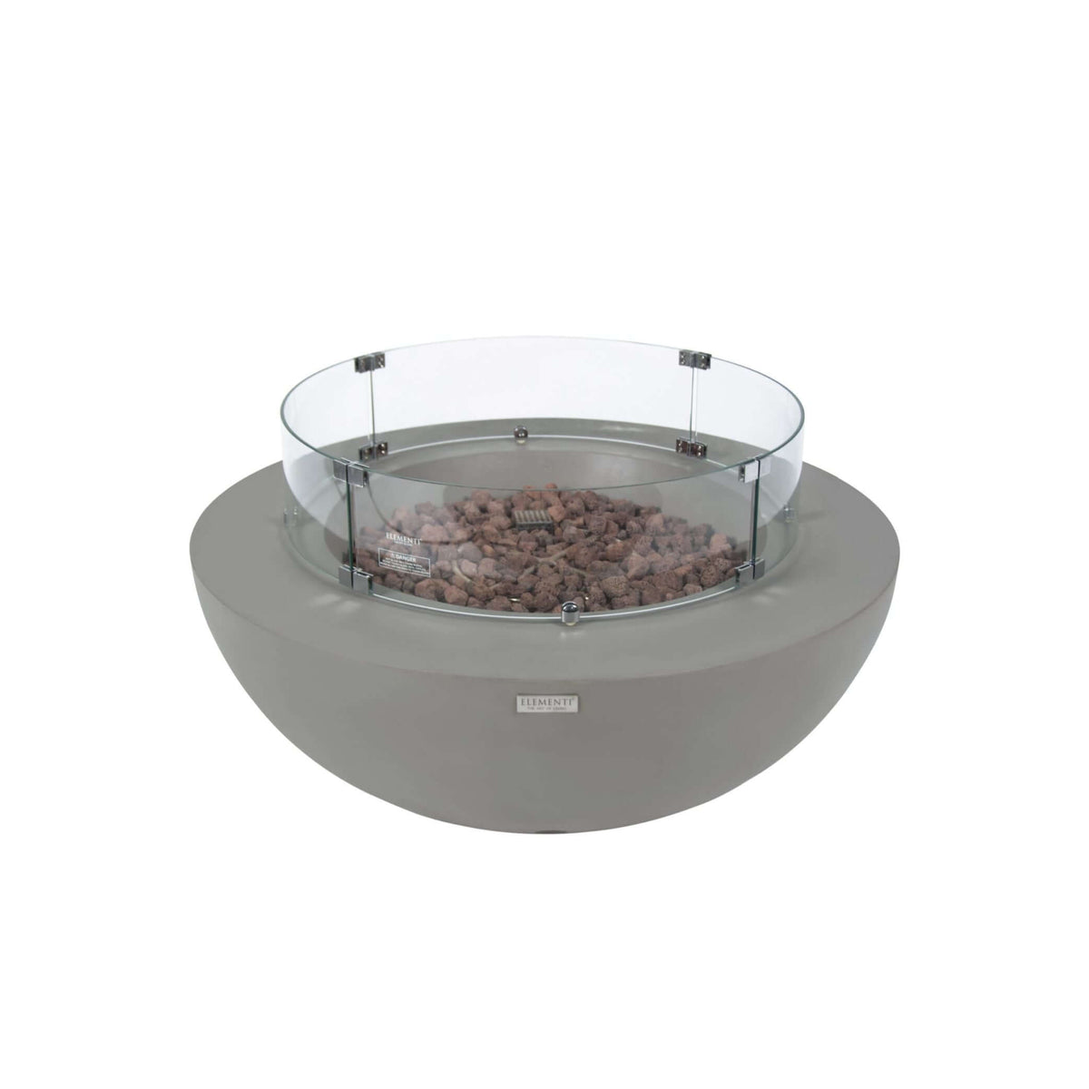 Elementi Lunar Bowl Fire Table-