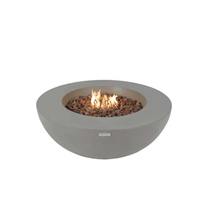 Elementi Lunar Bowl Fire Table-Natural Gas