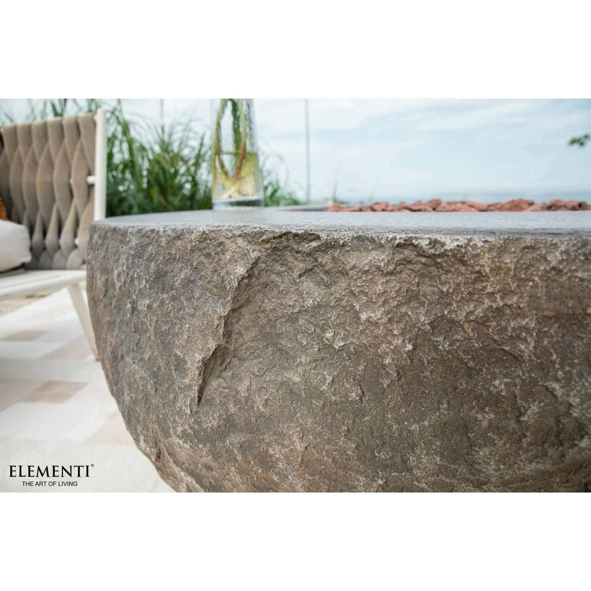 Elementi Boulder Fire Table-