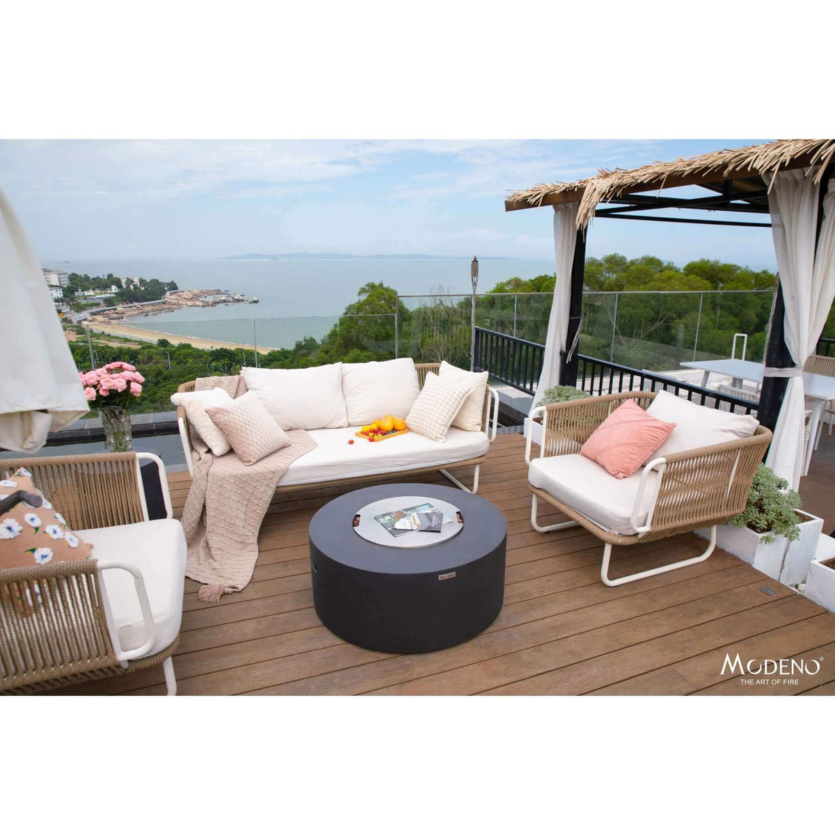 Elementi Modeno Venice Fire Table-Liquid Propane