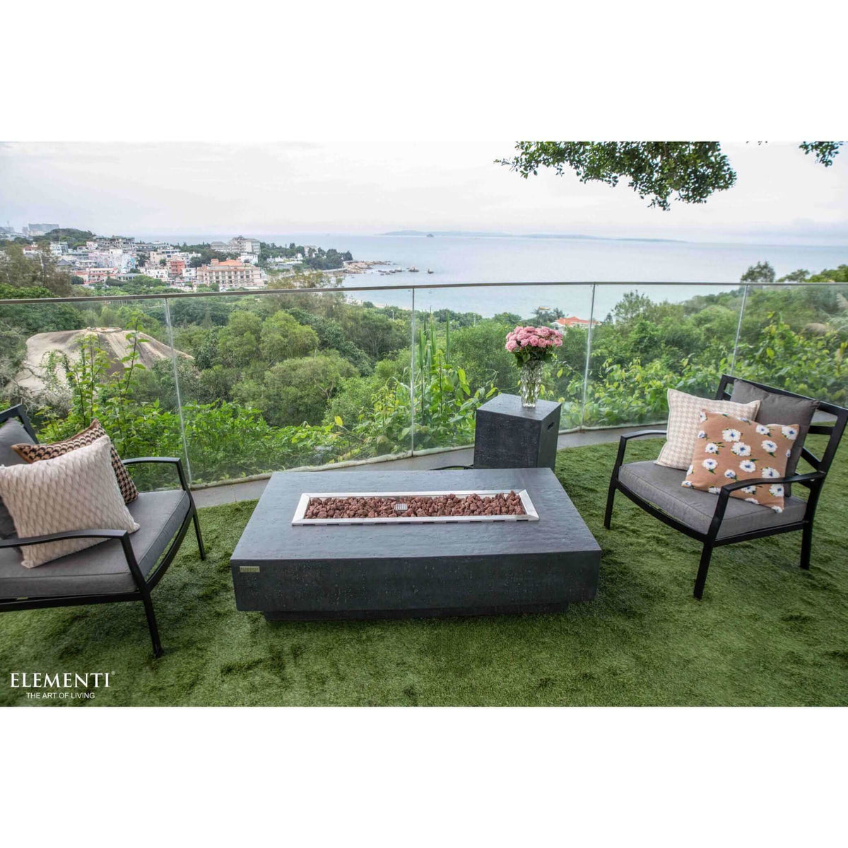 Elementi Hampton Fire Table-