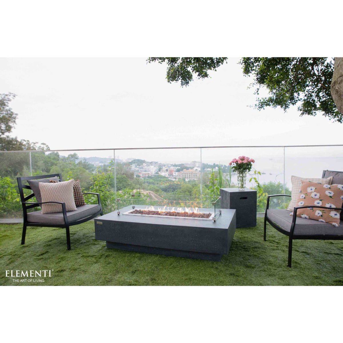 Elementi Hampton Fire Table-