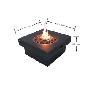 Elementi Modeno Branford Fire Table-