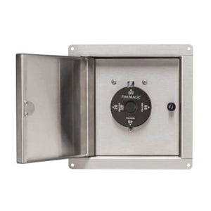 Fire Magic Choice Multi-User CM430S 24" Post Mount Grill With Analog Thermometer-