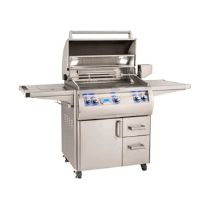 Fire Magic Echelon Diamond E660S 30" Freestanding Grill With Analog Thermometer-Natural Gas