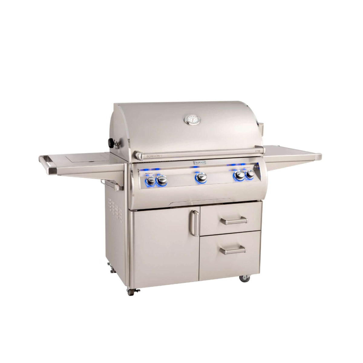 Fire Magic Echelon Diamond E790S 36" Freestanding Grill With Analog Thermometer-Natural Gas