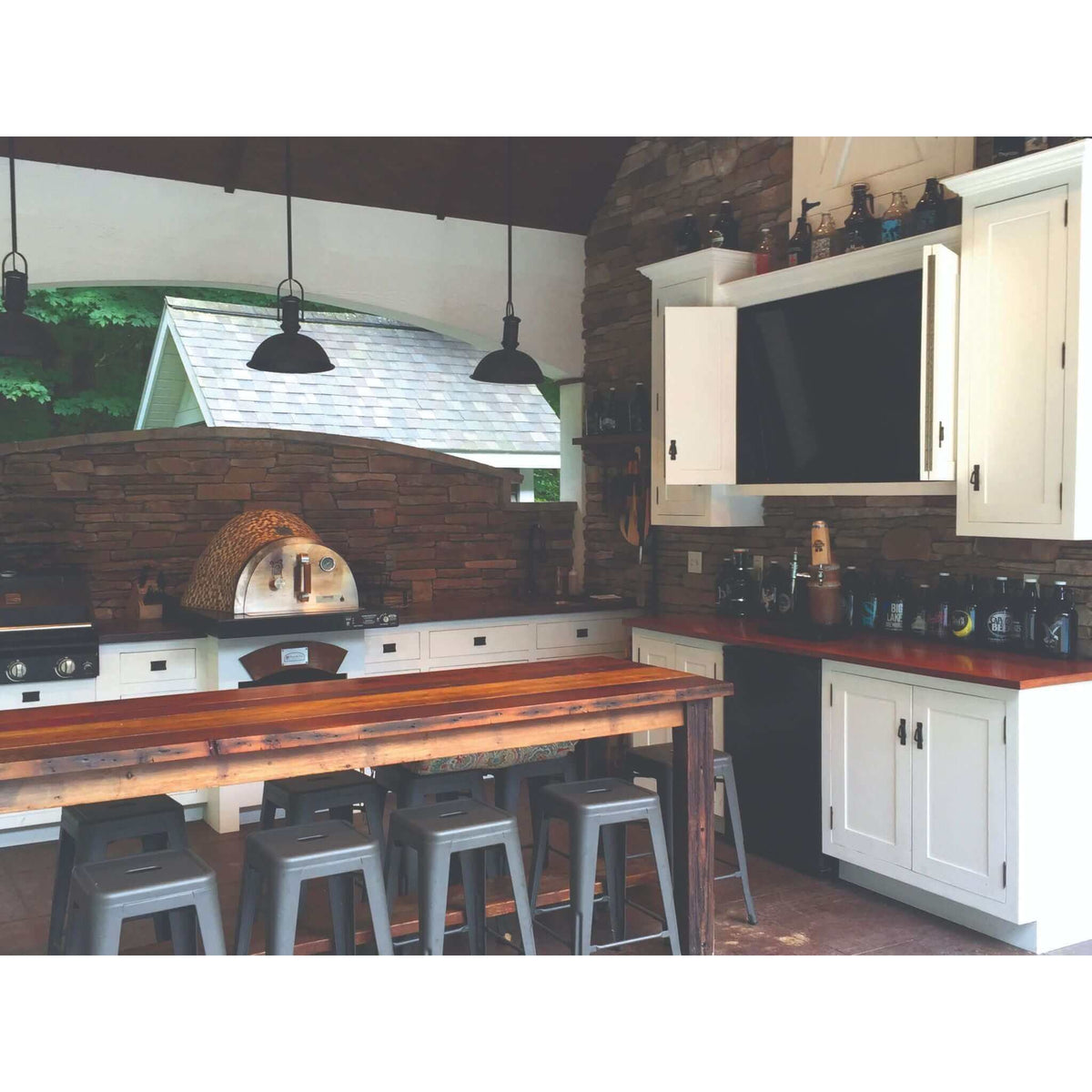 Forno de Pizza Villa Series Built-In Pizza Oven-Natural Gas