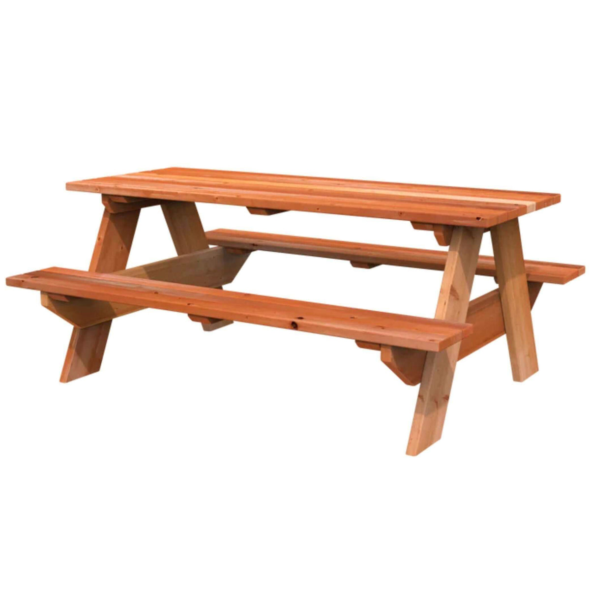 Jack and June Rectangular Adult Picnic Table-Default Title