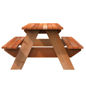 Jack and June Rectangular Adult Picnic Table-