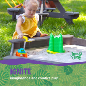Jack and June Hexagonal Sandbox-