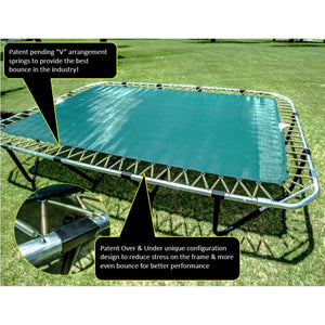 JumpKing Pro-Series Rectangular Trampoline 10’x16’-
