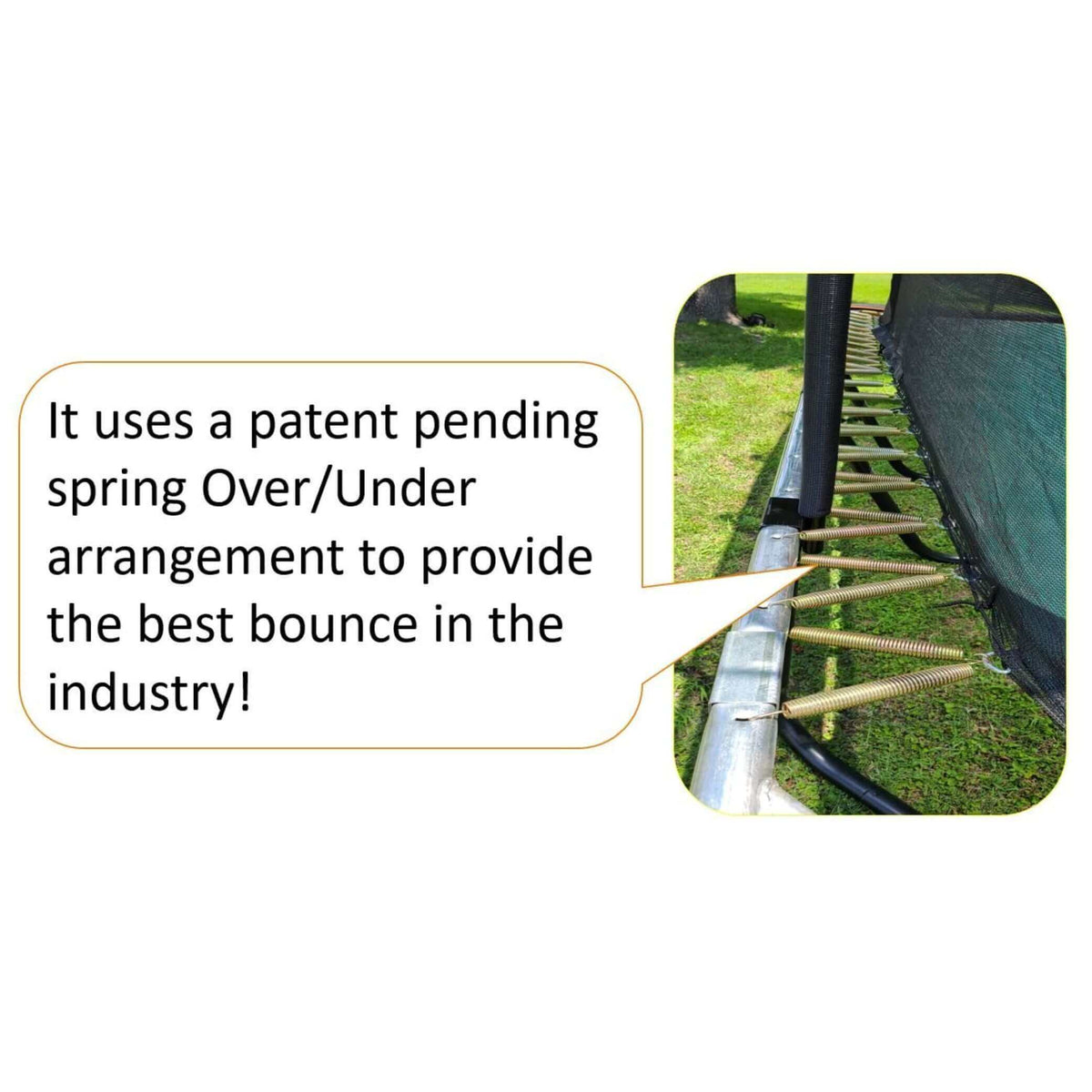 JumpKing Pro-Series Rectangular Trampoline 10’x16’-