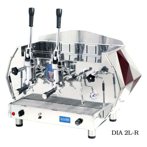 La Pavoni Diamante Series Espresso Machine-Red