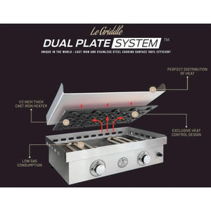 Le Griddle Wee 16" Stainless Steel Griddle-