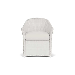 Lloyd Flanders Weekend Retreat Dining Armchair-White 001