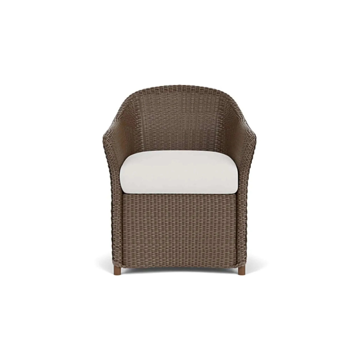 Lloyd Flanders Weekend Retreat Dining Armchair-Matte White 004