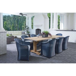Lloyd Flanders Weekend Retreat Dining Armchair-Bark 008