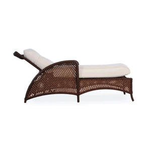 Lloyd Flanders Grand Traverse Chaise-Caramel Sunloom Vinyl