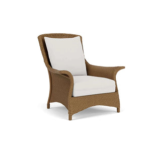 Lloyd Flanders Mandalay Lounge Chair-Matte White 004