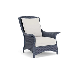 Lloyd Flanders Mandalay Lounge Chair-Bark 008