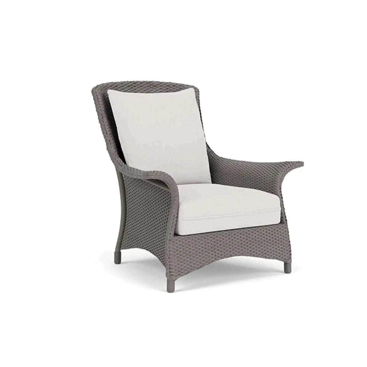Lloyd Flanders Mandalay Lounge Chair-Platinum 014