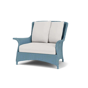 Lloyd Flanders Mandalay Chair and a Half-Sea Glass 028