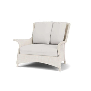 Lloyd Flanders Mandalay Chair and a Half-Antique White 071