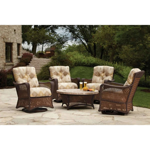 Lloyd Flanders Grand Traverse Swivel Glider Lounge Chair-