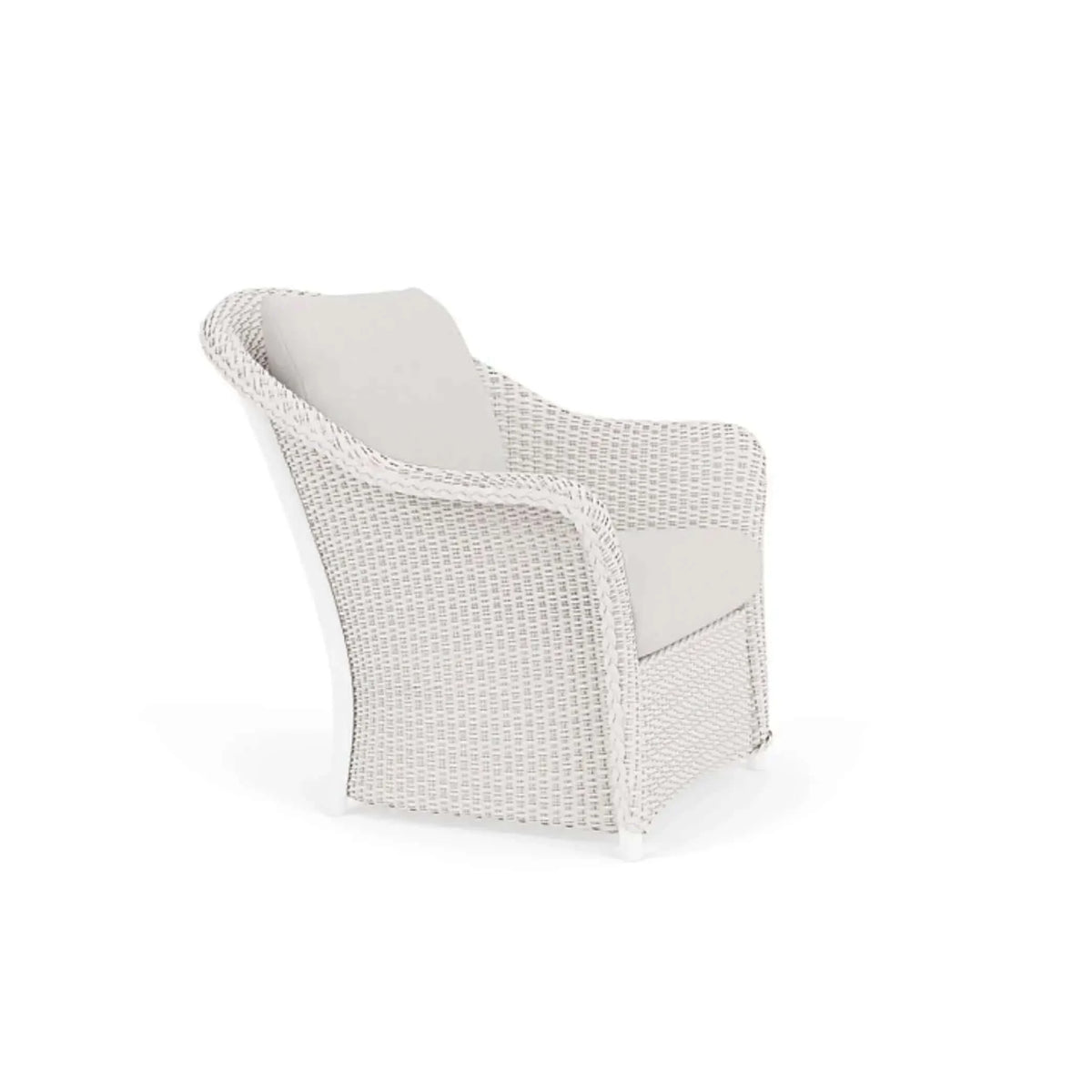 Lloyd Flanders Weekend Retreat Lounge Chair-Matte White 004
