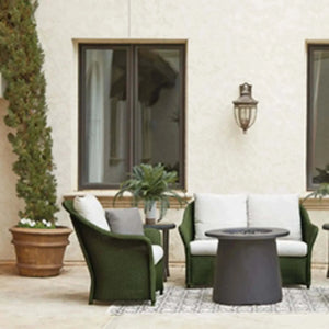 Lloyd Flanders Weekend Retreat Lounge Chair-French Beige 007